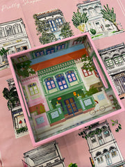 Joo Chiat Road shophouse tray